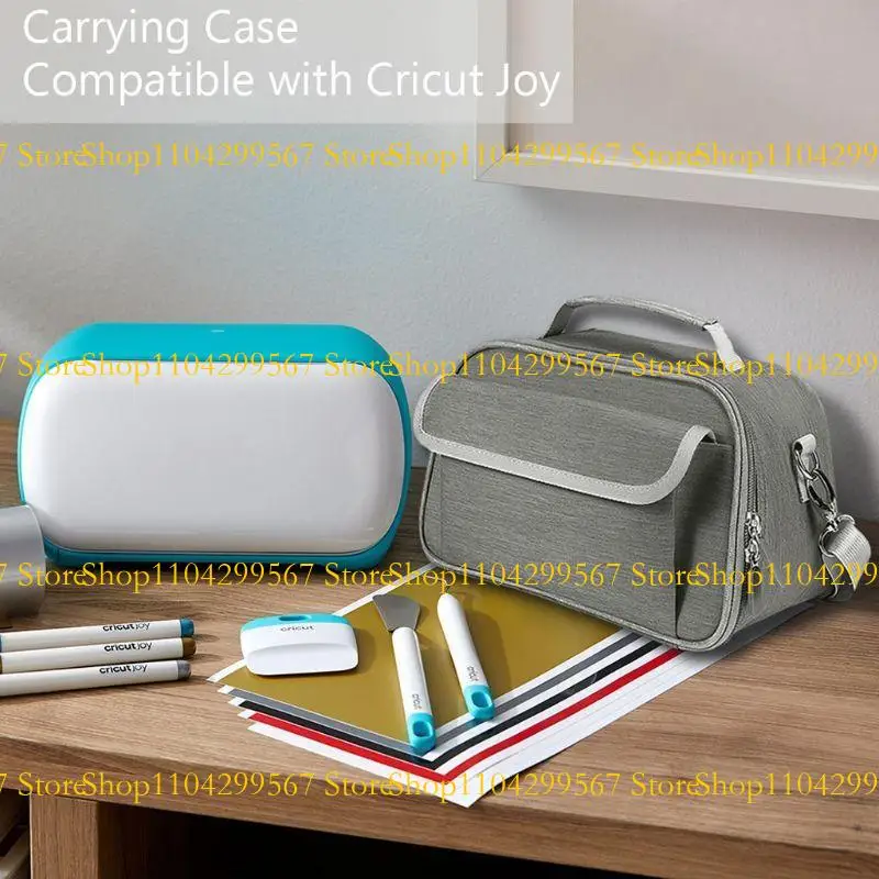 

CS1W Storage Bag Spacious Portable Carrying for Case For Cricut Carrying for Case Tote Carrying Bag Multiple Compartments