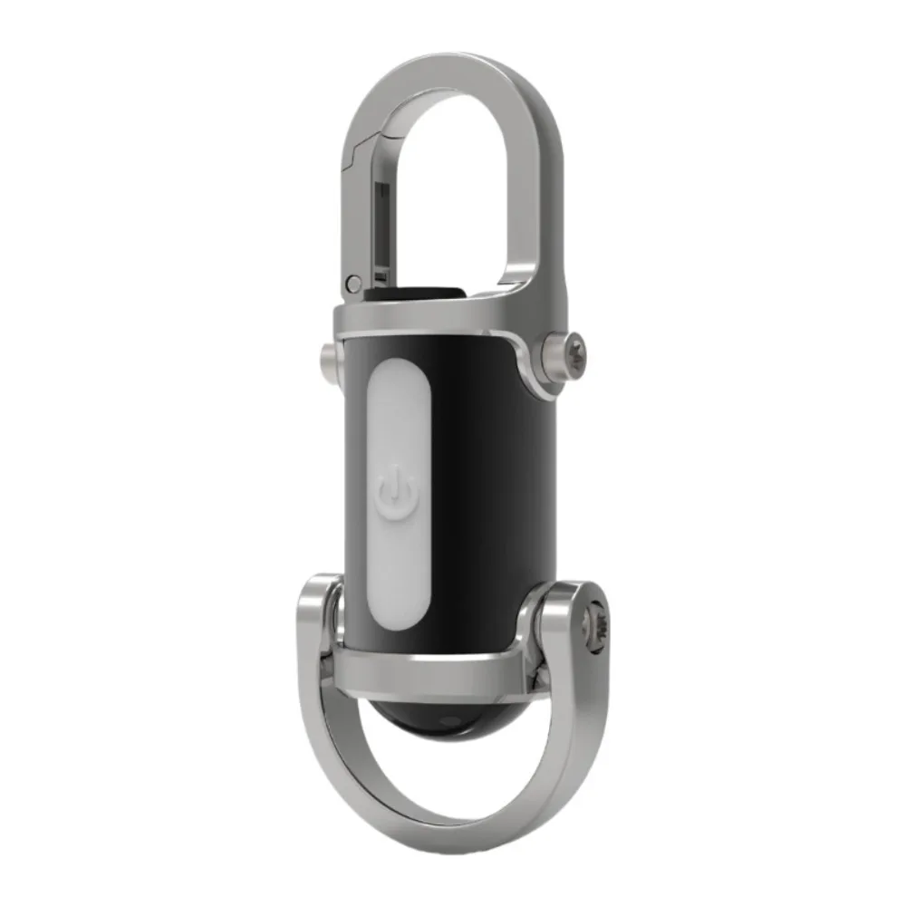 

Rechargeable LED Work Light Keychain Type-C Pocket Sized Flashlight Keyring Ornament Accessory Key Chain Tool Camping