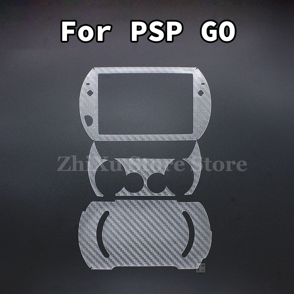 1PC Anti Scratch Carbon Fiber Full Body Skin Sticker Protective Film For PSP E/GO/1000/2000/3000/ PSV1000/2000 NS/Oled/Lite - view 4