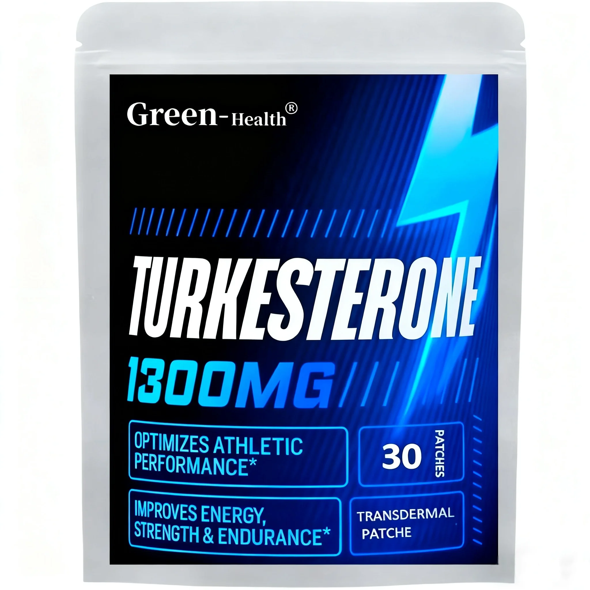 

Транспьютерные пластыри Turkesterone, сверхвысокая прочность для спортивных выступлений и мышечной массы, 30 пластырей, подача на один месяц