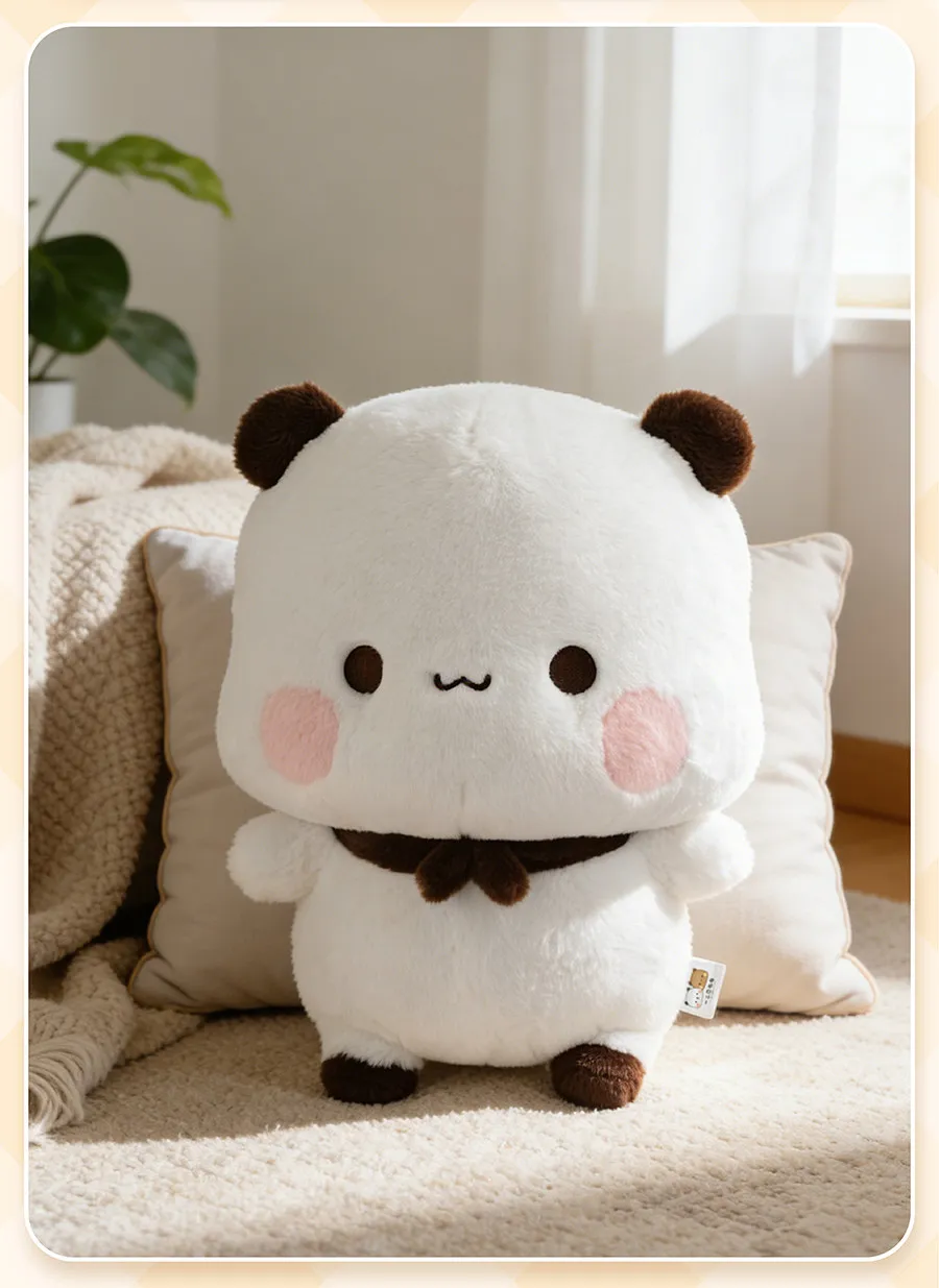 2026 Neues 35CM Panda Bubu und Yier Plüschtier, Offizielles Original Niedliches Panda Bubu und Dudu Anime Plüschpuppe Geburtstagsgeschenk – Detail 3