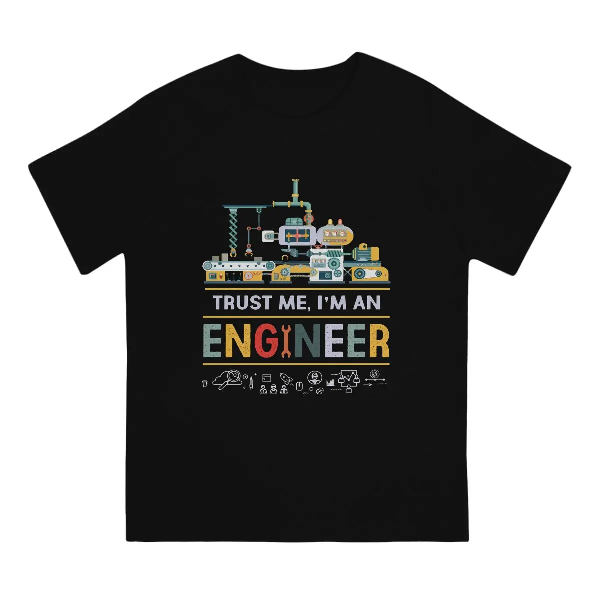 Essential Unique TShirt Trust Me I'm An Engineer Top Quality Creative Gift Clothes  T Shirt Stuff Ofertas