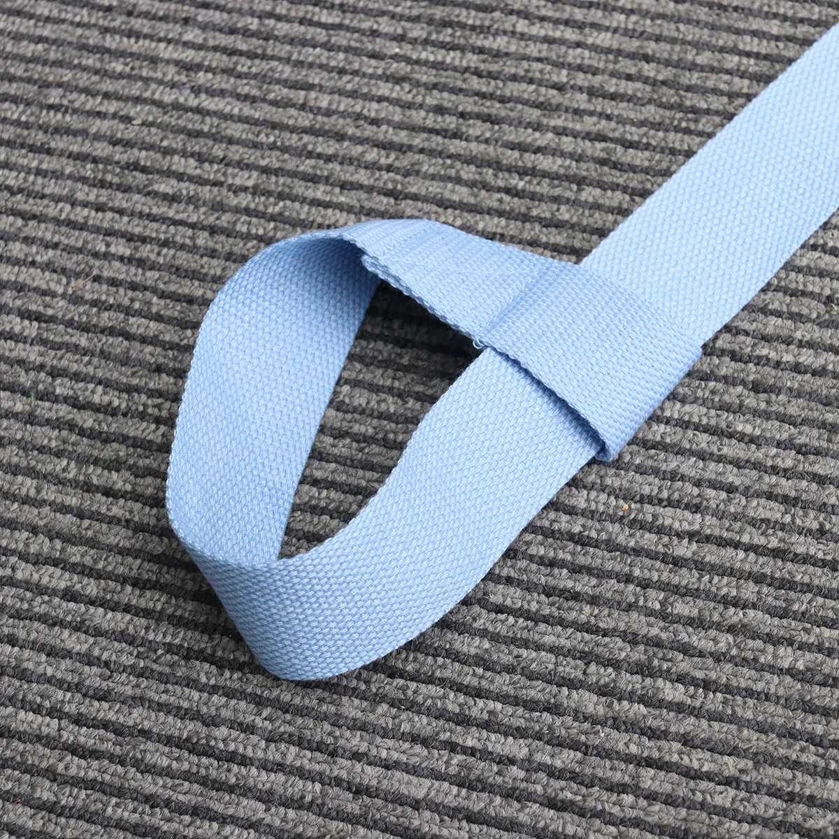 

Yoga Mat Strap 150x38cm Black Cotton Adjustable Sling Carrying Strap for Yoga Exercise Mat Portable Lightweight