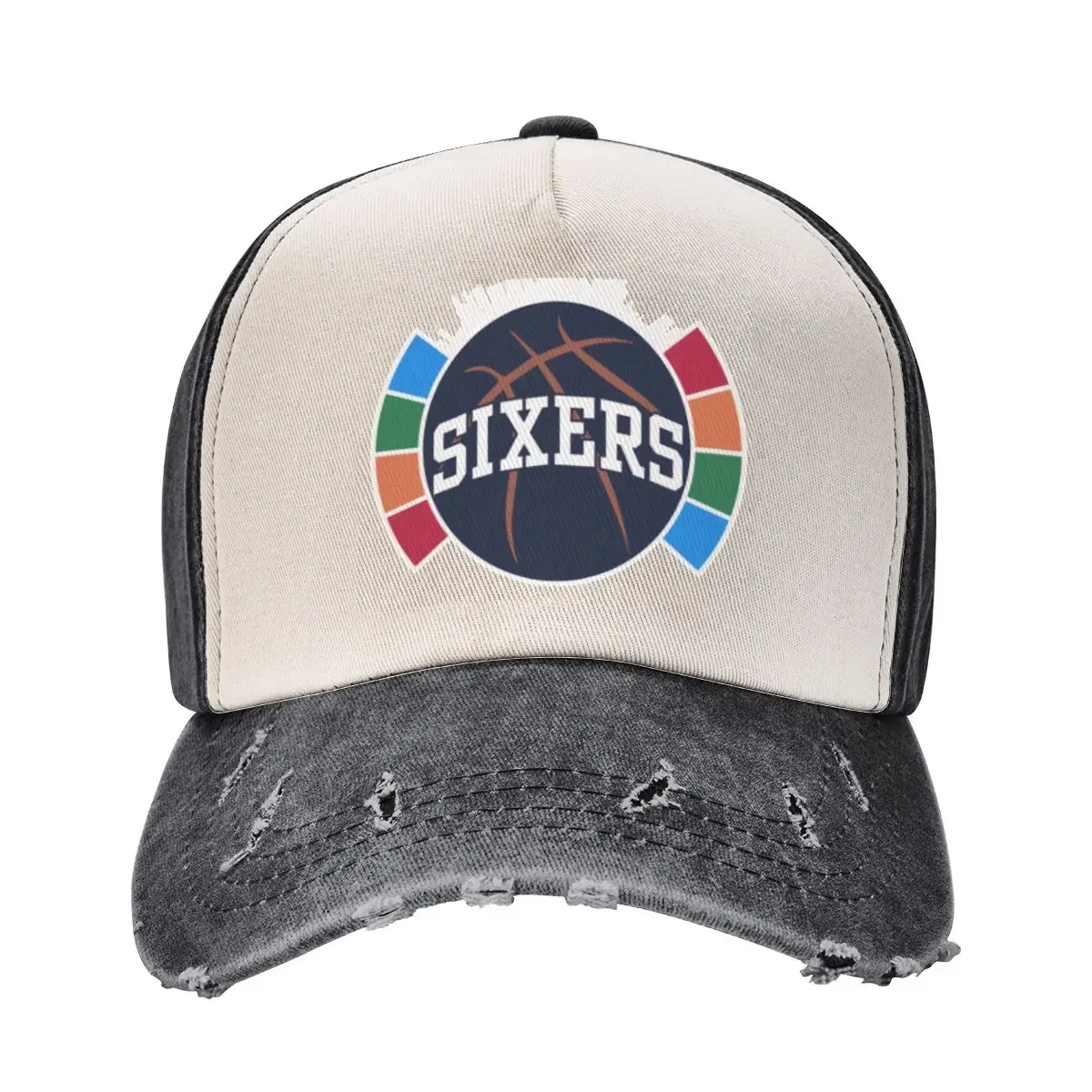 

Sixers Baseball Cap Streetwear men's big size hat Hood sun caps Caps For Men Women's