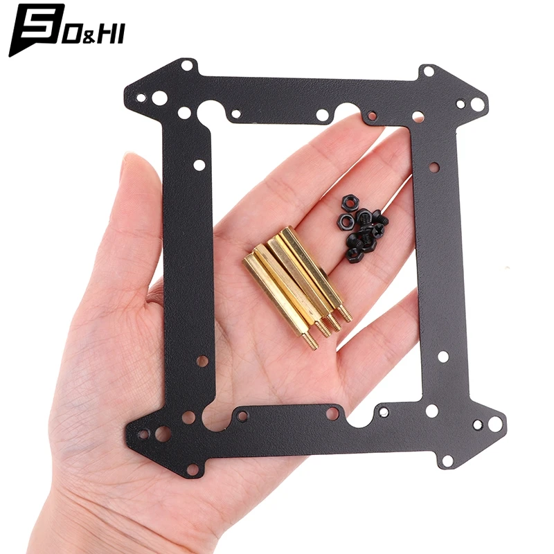 1Pc 12cm Fan Hard Drive Bracket SSD 3.5 Inch Hard Drive Bracket Extended Multi-layer Stacking Bracket Computer Accessories