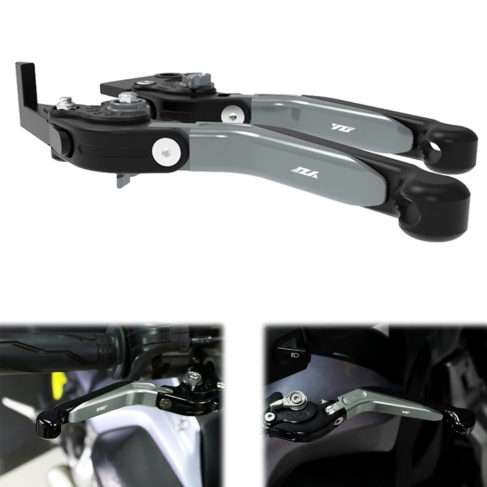 

Motorcycle CNC Brake Clutch Levers Fit For Yamaha YZF-R7(YZF690) 2022-2023 Adjustable Foldable Extendable CNC Handle Levers