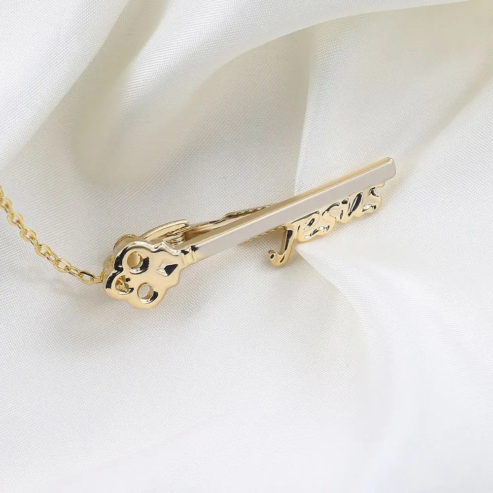 Instrument Musical Note Clasp Clip Copper Necktie Bar Clasp Metal Tie Clips Saxophone Fashion Jewelry Men Necktie Buckle