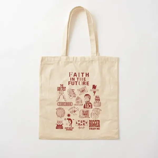 

Faith In The Future Tracklist Louis To Canvas Bag Fabric Reusable Designer Handbag Fashion Casual Women Shoulder Bag Foldable