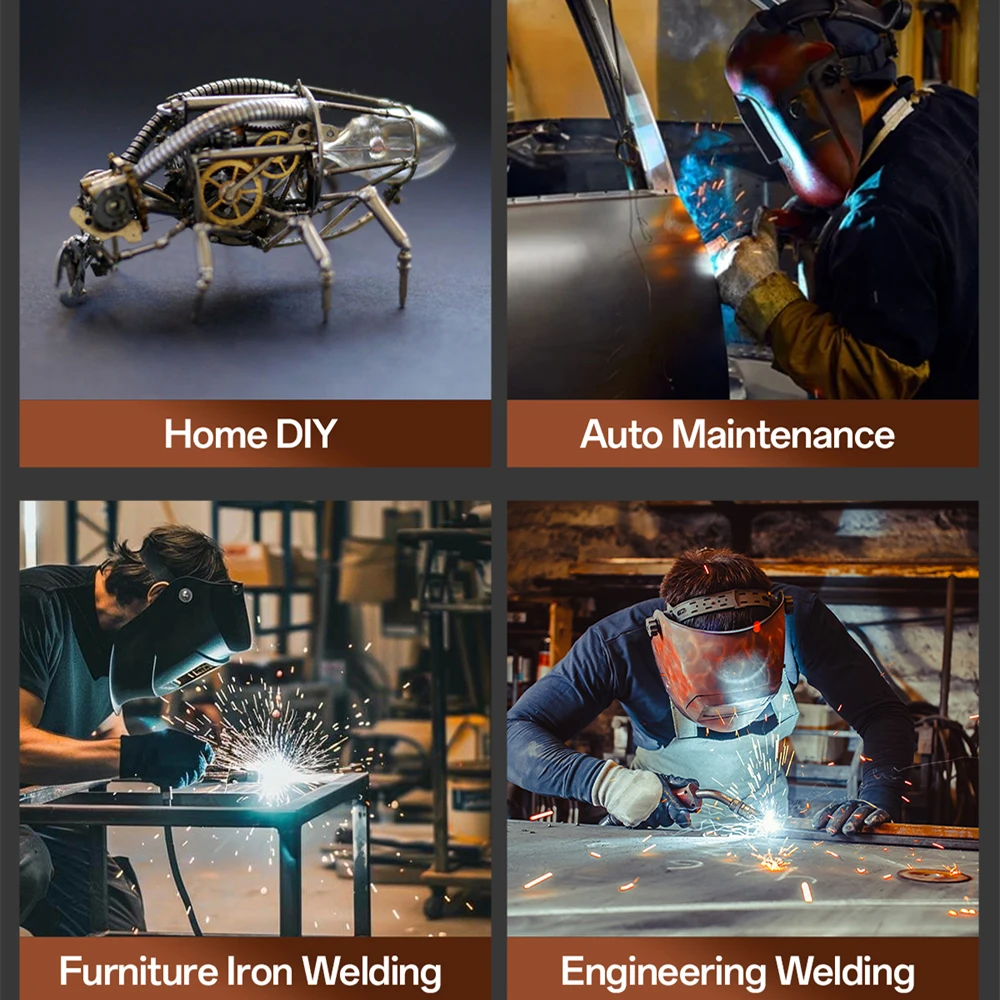 Hitbox 200a 4 in 1 Wechsel richter halbautomat ische Schweiß maschine Gas gaslos mig/Lift tig/mma Digital Panel Aluminiums chweiß gerät 220V