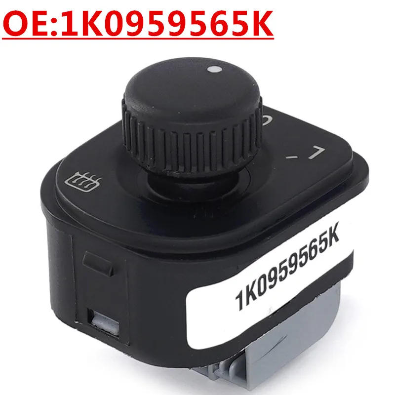 Electric Rearview Mirror Switch 1K0959565K/H/F/J For VW Golf Mk5 Mk6 03‑12 Jetta Mk5 Passat B6 CC Tiguan For EOS Sharan Alhambra