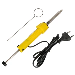 Electric Soldering Iron Tin Suction Gun Precision Welding Tool Hand Tool Electric Iron Welding Equipment EU Plug 220V 30W 2-in-1