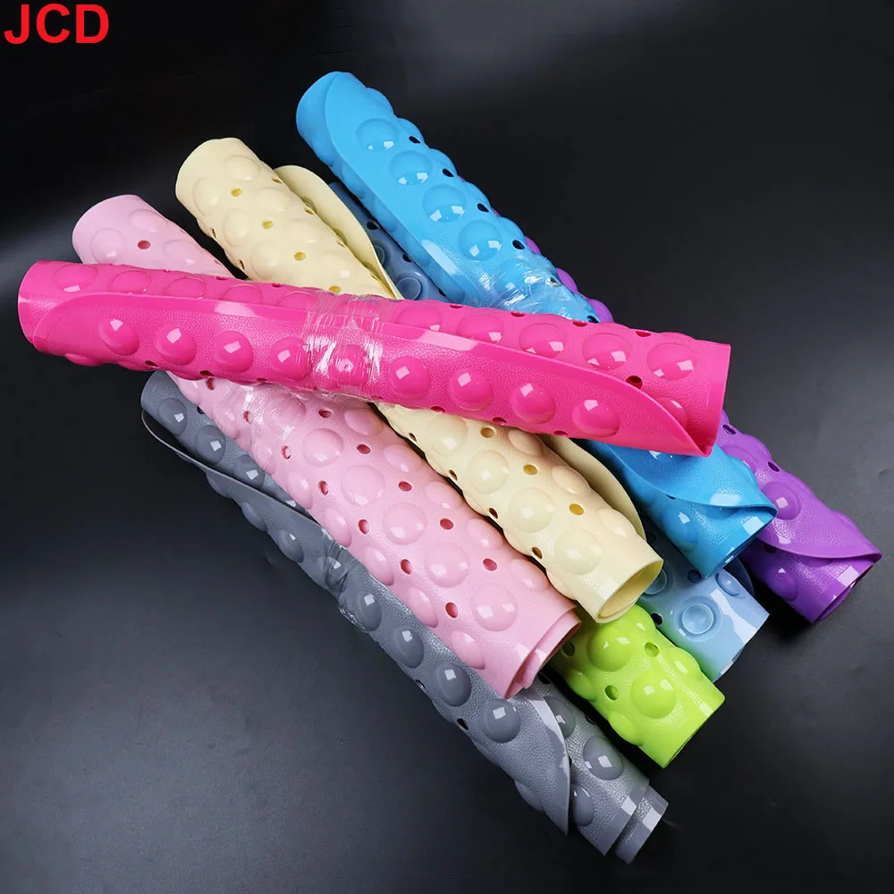JCD 1pcs Bathroom Non Slip Mat Hotel PVC Suction Cup Floor Mat Household Shower Bathtub Mat toilet And Bathroom Massage Foot Mat