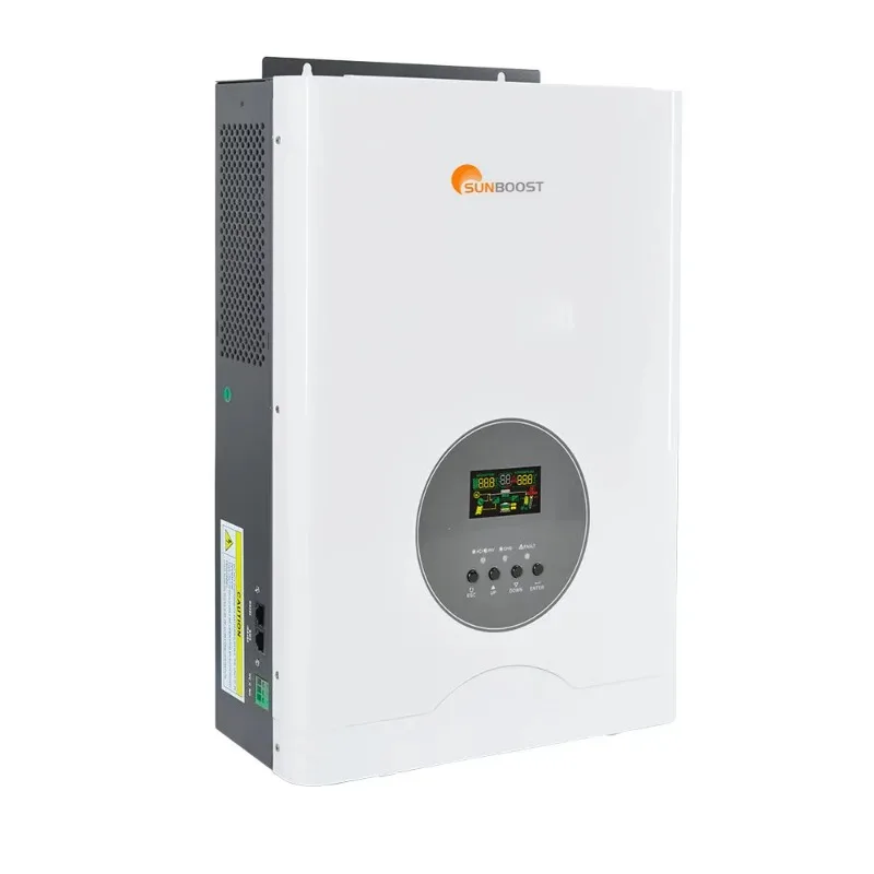 Sunboost 5KW 10KW Split Phase Solar Inverter 120V/220V Grid Parallel Function Pure Sine Wave Output Hybrid Inverter