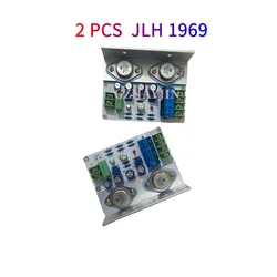 2 uds Hifi JLH 1969 amplificador Audio Clase A placa amplificadora de potencia estéreo de alta calidad para altavoces de rango completo de 3-8 pulgadas