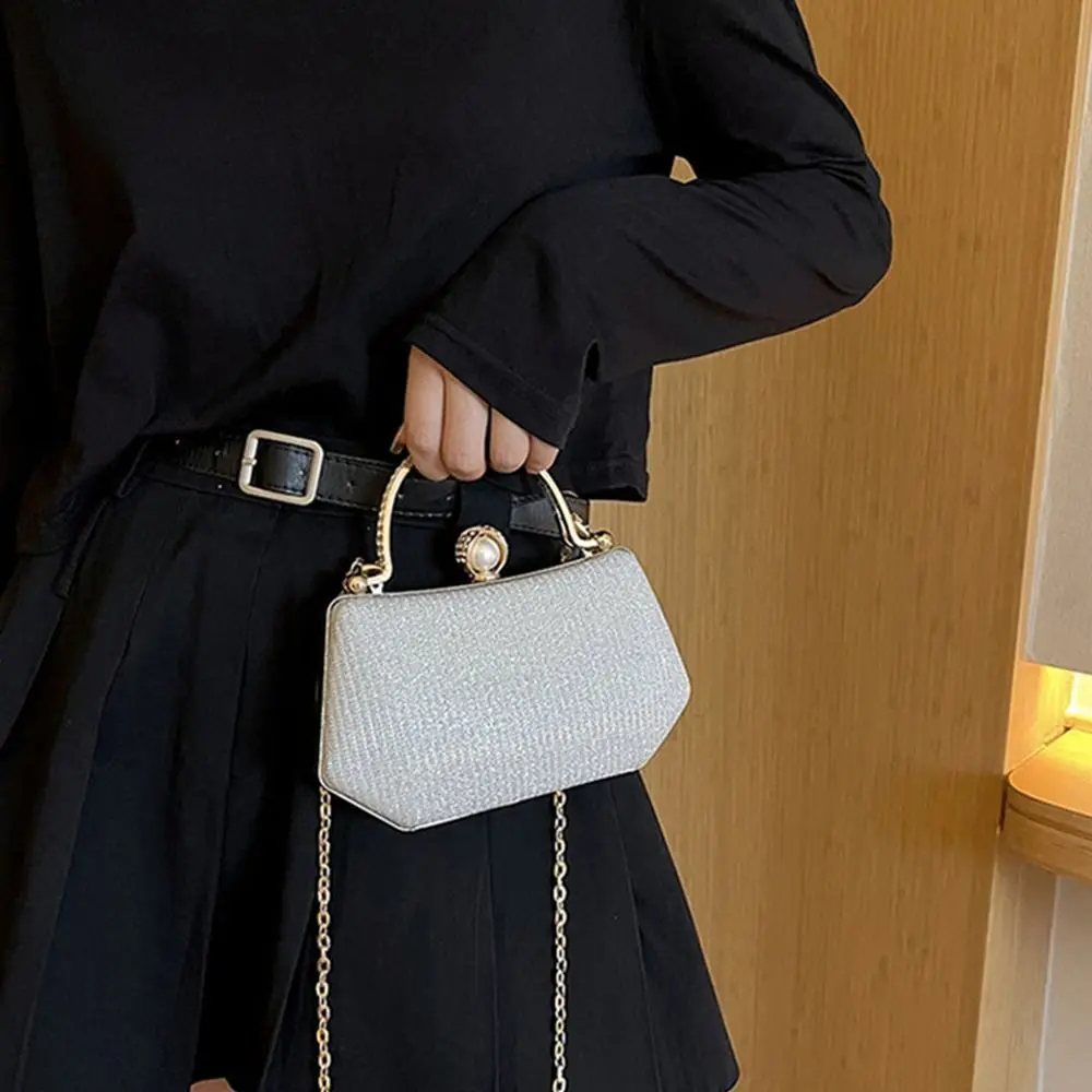 

Элегантная вечерняя сумка с блестками, сумка на запястье со стразами, сумка-коробка, большая вместительная сумка на плечо, женская сумка-клатч, свадебная сумка