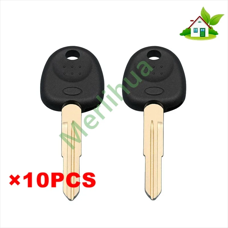 FOR Hyundai Santa Fe Huatai Santa Fe Spare Transponder Chip Key Shell, Ignition Uncut Key Blade Replacement