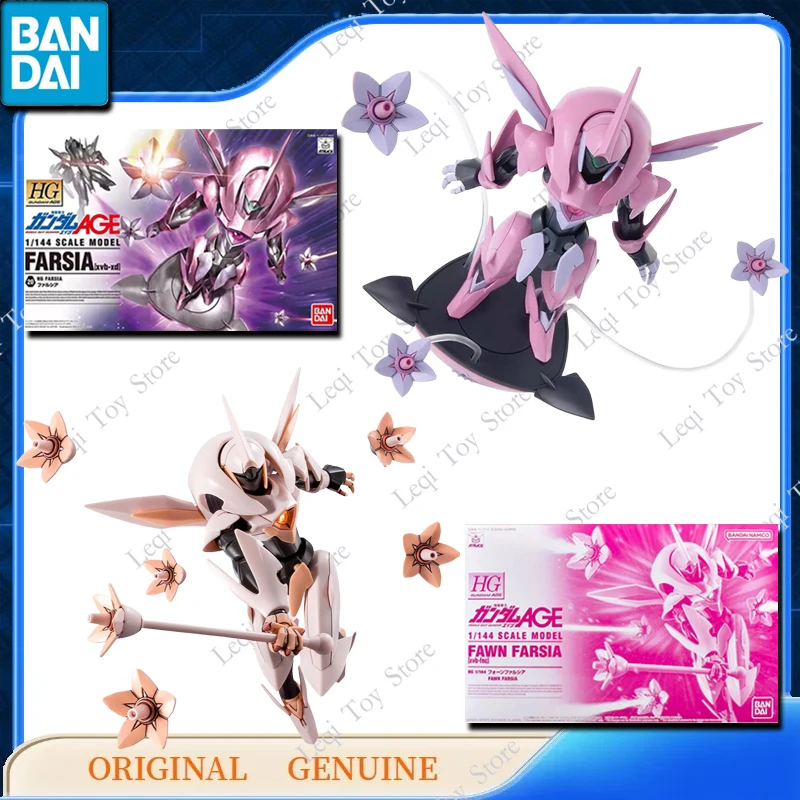 

Bandai Original Genuine HG GUNDAM AGE 1/144 FAWN FARSIA XVB-XD Action Anime Figures Toys Kids Gift Assembly Model Ornaments