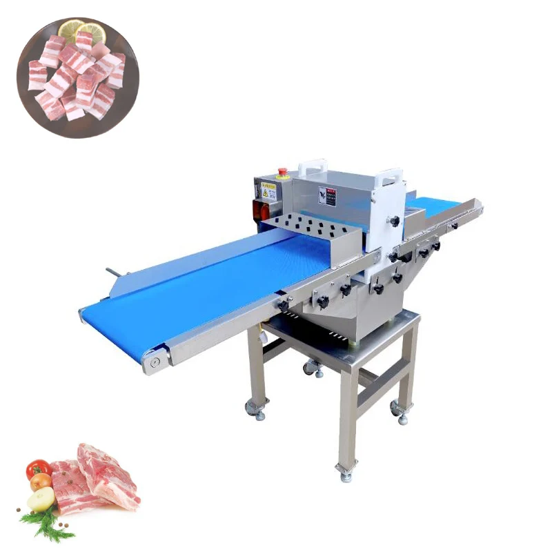 Industrial Beef Dicer Meat Cube Cutting Machine Chicken Meat Cube Dicing Machine