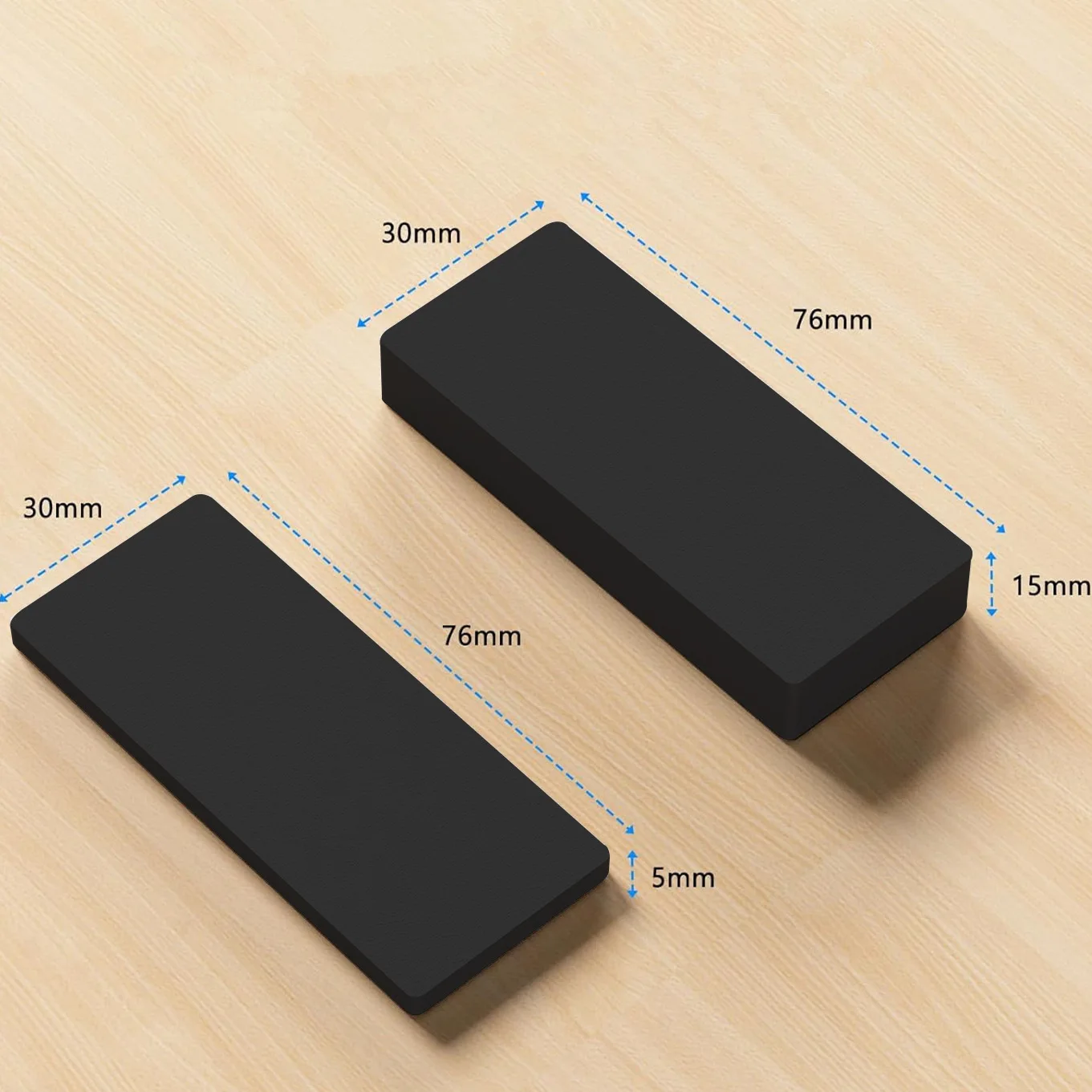 

20Pcs Sofa Bed Headboard Foam Pad Cushion Shock Absorbing Multi-Functional Bed Couch Stopper Furniture Wall Protector Stabilizer