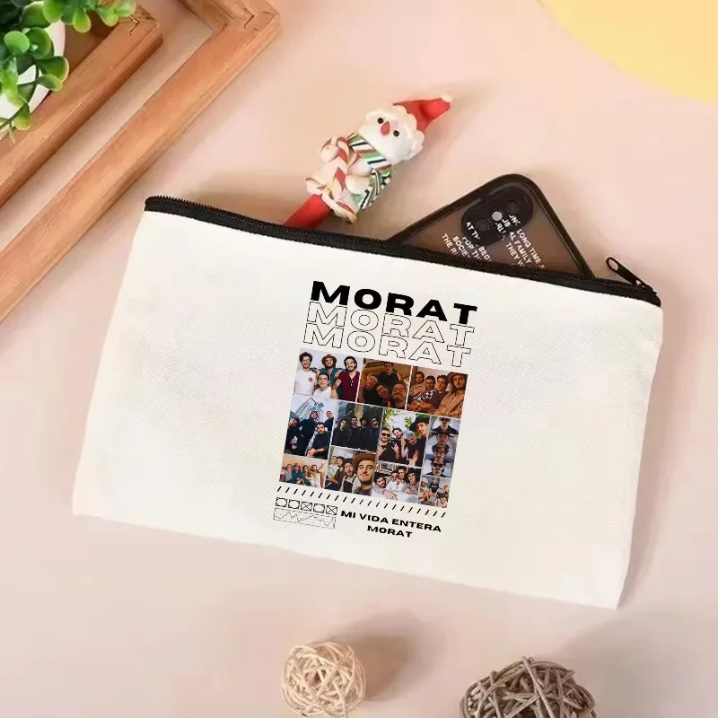 Morat 2024 جولة حقيبة سفر تصميم ريترو موضة حمل حقيبة المرأة حقيبة تسوق عادية 90s خمر Morat الفرقة مروحة حقيبة مستحضرات التجميل