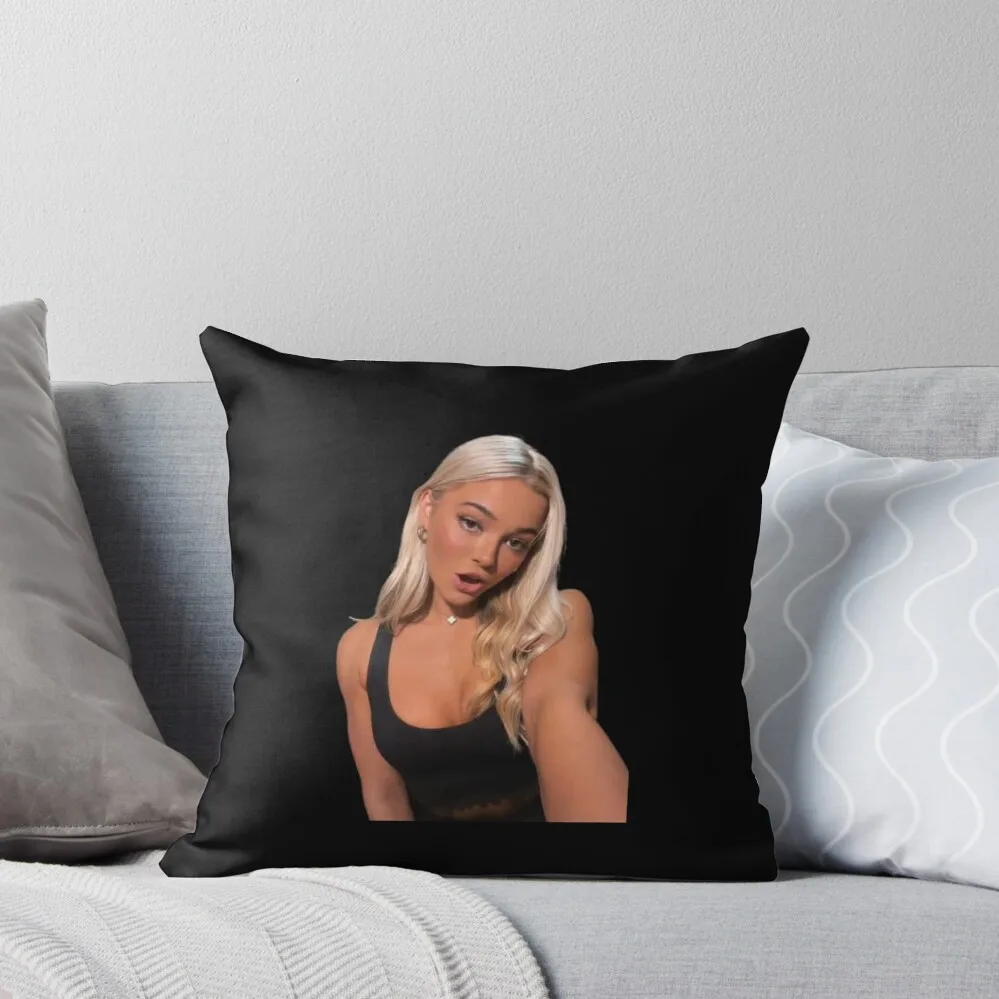 

Olivia Dunne Throw Pillow covers for pillows Bed pillowcases ornamental pillows for living room Marble Cushion Cover pillow