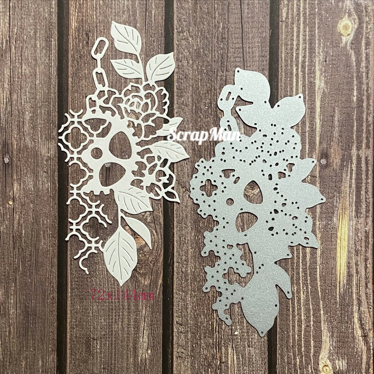 New 2024 Metal Cutting Dies Lace frame circular frame diy Scrapbooking Photo Album Decorative Embossing PaperCard Crafts Dies