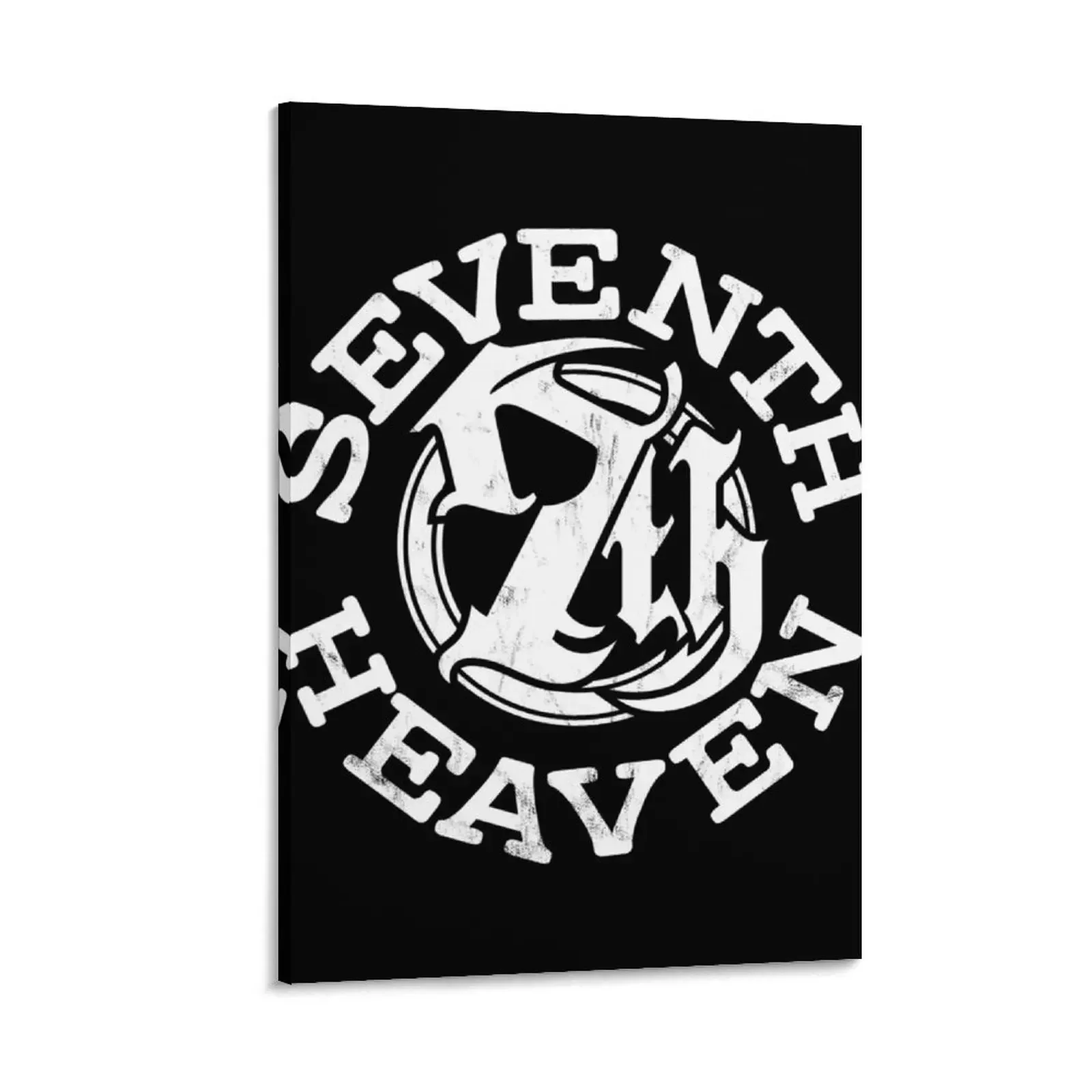 

Sector 7  Seventh Heaven (White) Canvas Painting home decor stickers & posters Wall paintings