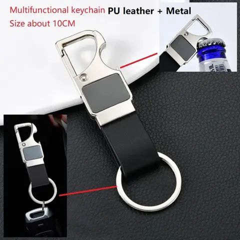 10 best sales lädernyckelring - №2