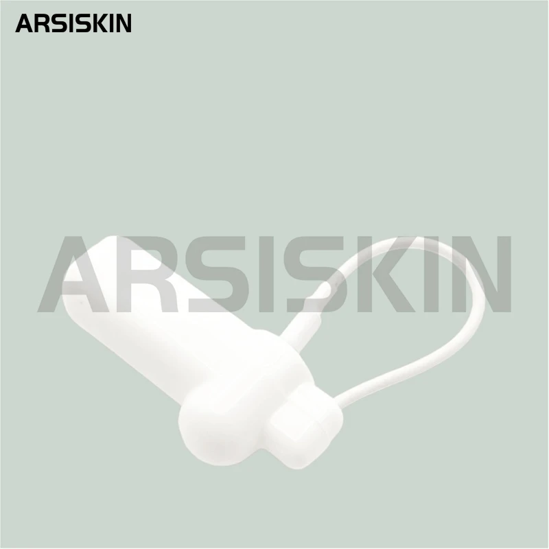 100pcs Security Tag With Steel Wire Lanyard For Cloths Hats Shose Reusable AM 58KHz MHz EAS Hard Tag With Magnet Lock Opener