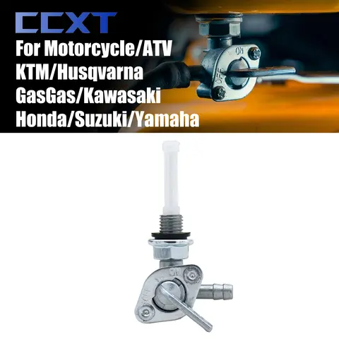 오토바이 M10x1.25 가스 탱크 연료 스위치 가솔린 수도꼭지 스위치 엔진 오일 탱크 탭 Yamaha Suzuki ATV Honda 용 페콕 내구성