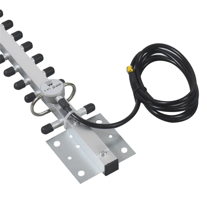 ABMF-High Gain 25Dbi 2.4G กลางแจ้งสําหรับเสาอากาศ Yagi พร้อม RP-SMA Connector ทิศทาง Booster Amplifier สายโมเด็ม