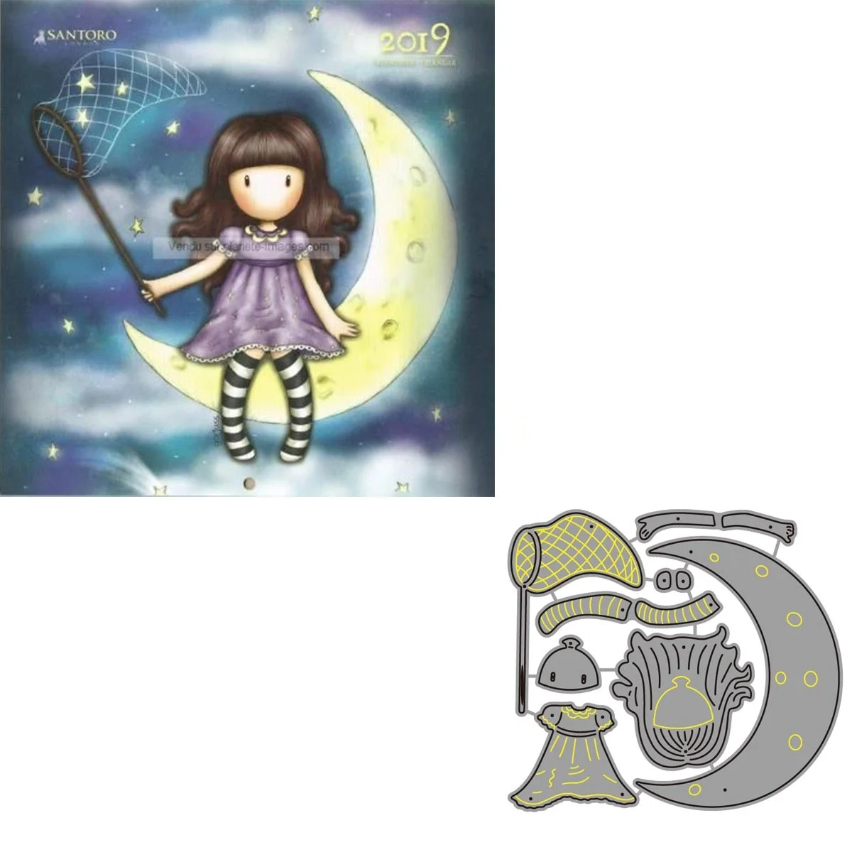 Moonsky Girl Metal Cutting Dies New Diy Emboss Stencil Scrapbooking Dies For Card Making 2023.