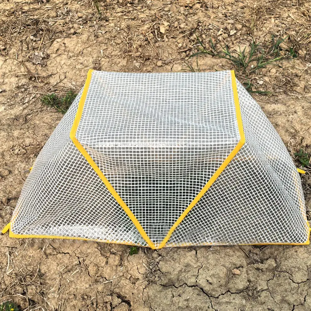 

Greenhouse Cover Vegetable Flower Insect-Proof Bird Foldable Windproof Warm Portable Garden Greenhouse Anti-UV Planting Win L9V7