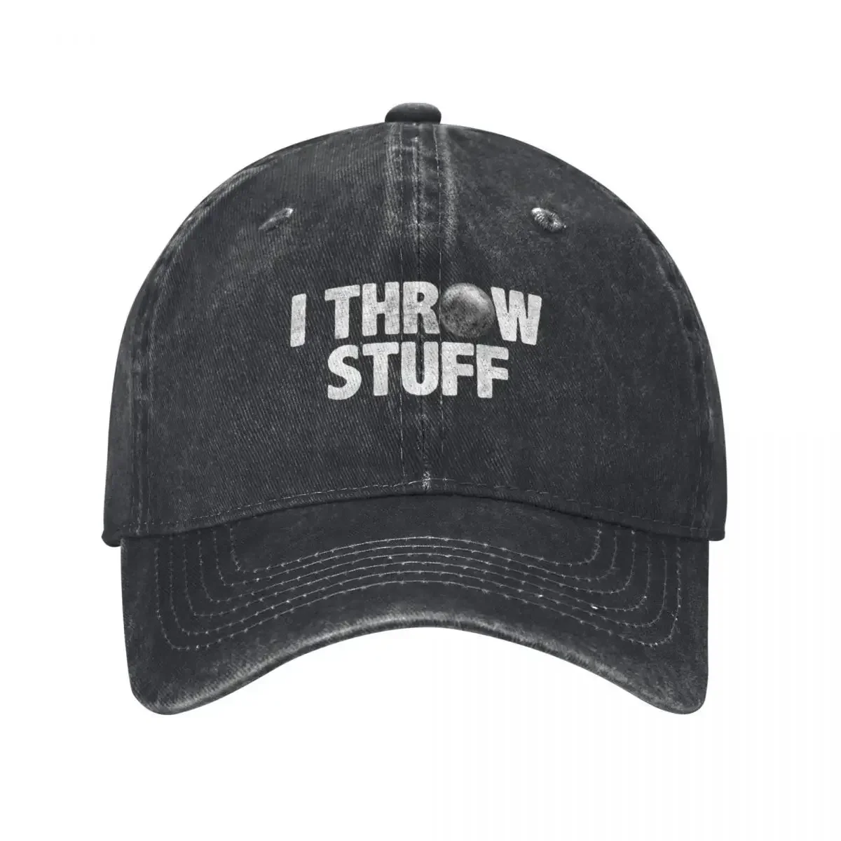 I Throw Stuff Shot Put Athlete Funny Throwing Lover Gift Baseball Cap Hat Luxury Brand custom caps fashionable Hats Man Women's