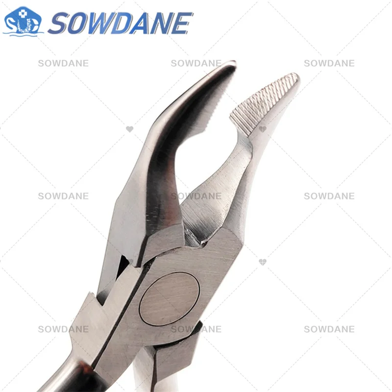 Afbeelding 6: Tandheelkundige Orthodontische Weingart Tang Cinch Terug Tang Draad Buigen Vormen Forcep Tandarts Tool Roestvrij staal Gekartelde tip