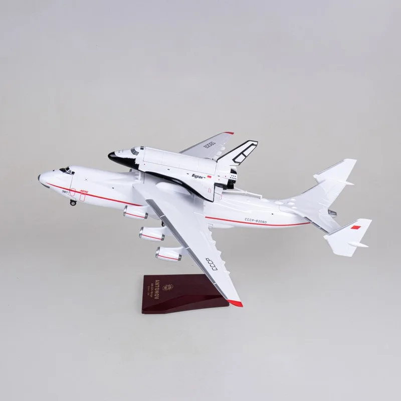 1:200 Antonov 225 AN225 Mriya Space Shuttle Blizzard Transport Aircraft Model Resin Die-cast Airplane Replica Adult Collectible