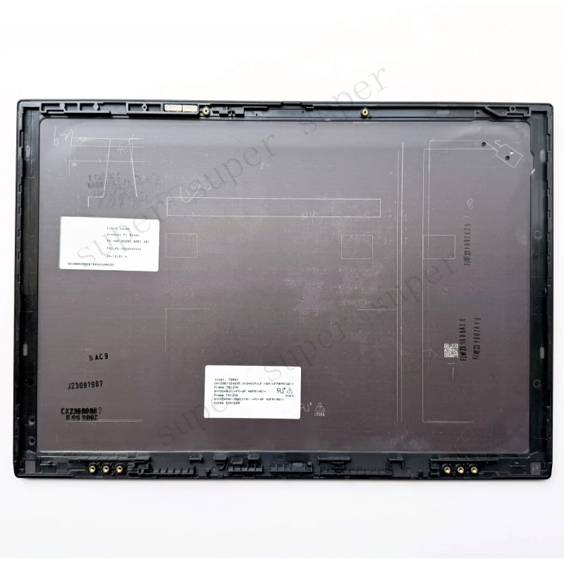 S+   New Lcd Rear Back Cover Top Case Touch for ThinkPad P1 Gen 6 21FV 21FW Laptop