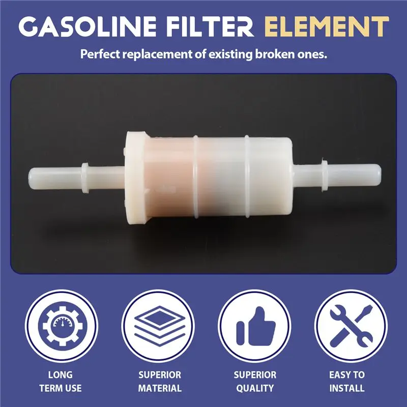 Top-Rated 8Mm 5/16 Inch Marine Outboard Fuel Filter For Mercury 35-879885T Sierra 18-7718 35-879885Q 35-879885T