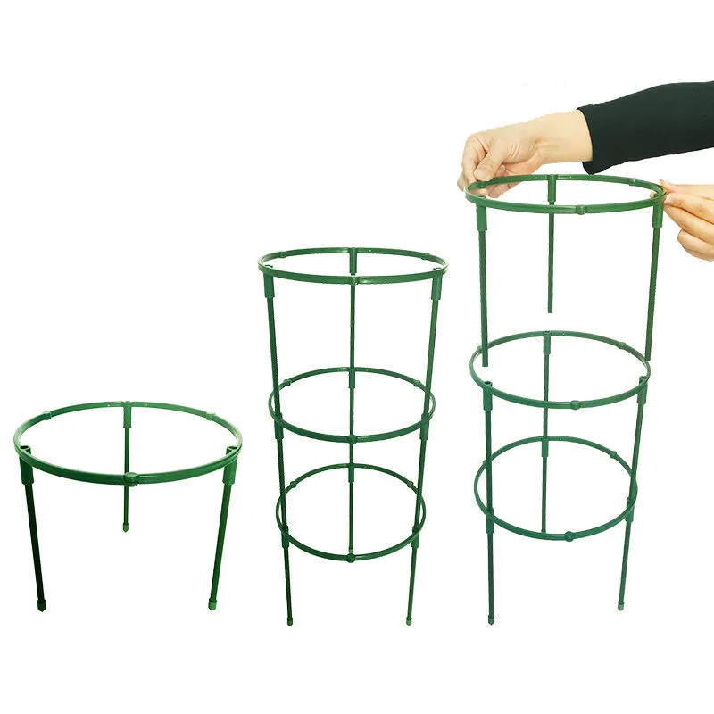 Plant Support Pile Stand climb for Flowers grow Semicircle Greenhouses Arrangement Fixing Rod Holder Orchard Garden Bonsai Tool