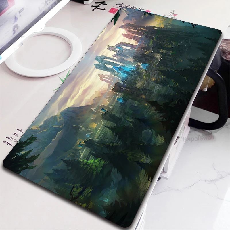 

League of Legends Game Comic Mouse Pad Laptop Play Mat Gaming Hoom Accessories Extra Large Waterproof Pc Cushion Anime Mousepad