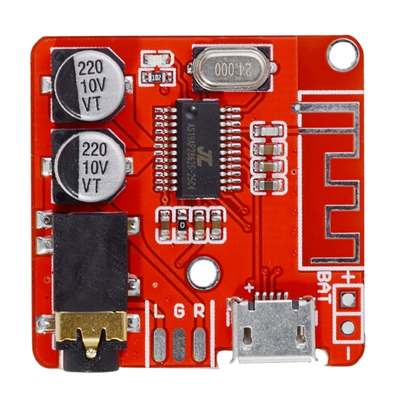 

Bluetooth 5.0 Decoder Board Lossless Car Speaker Audio Amplifier Board DIY Audio Receiver
