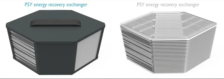 2025 Energy-saving Hrv Erv Home Hvac System Heat Recovery Ventilation System Unit for House Ventilation