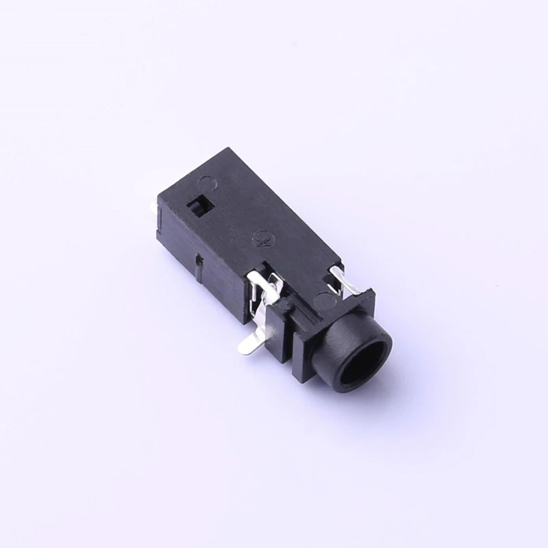 PJ-328-4A audio connector size 3.5mm earphone socket rated current 500mA voltage 30V working temperature - 20 ℃~+70 ℃