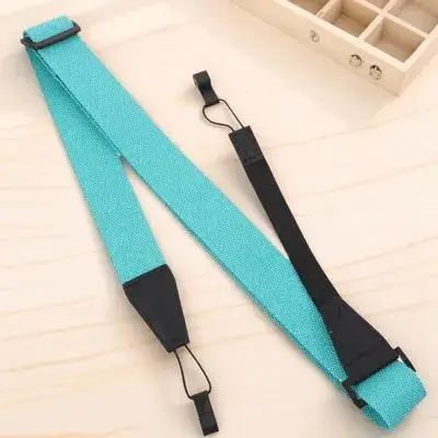 1Pcs Useful Concise Ukulele Strap Light Strong Fabric Gentle on Skin No Punching Required for Youth Adult Ukulele Guitar Bass