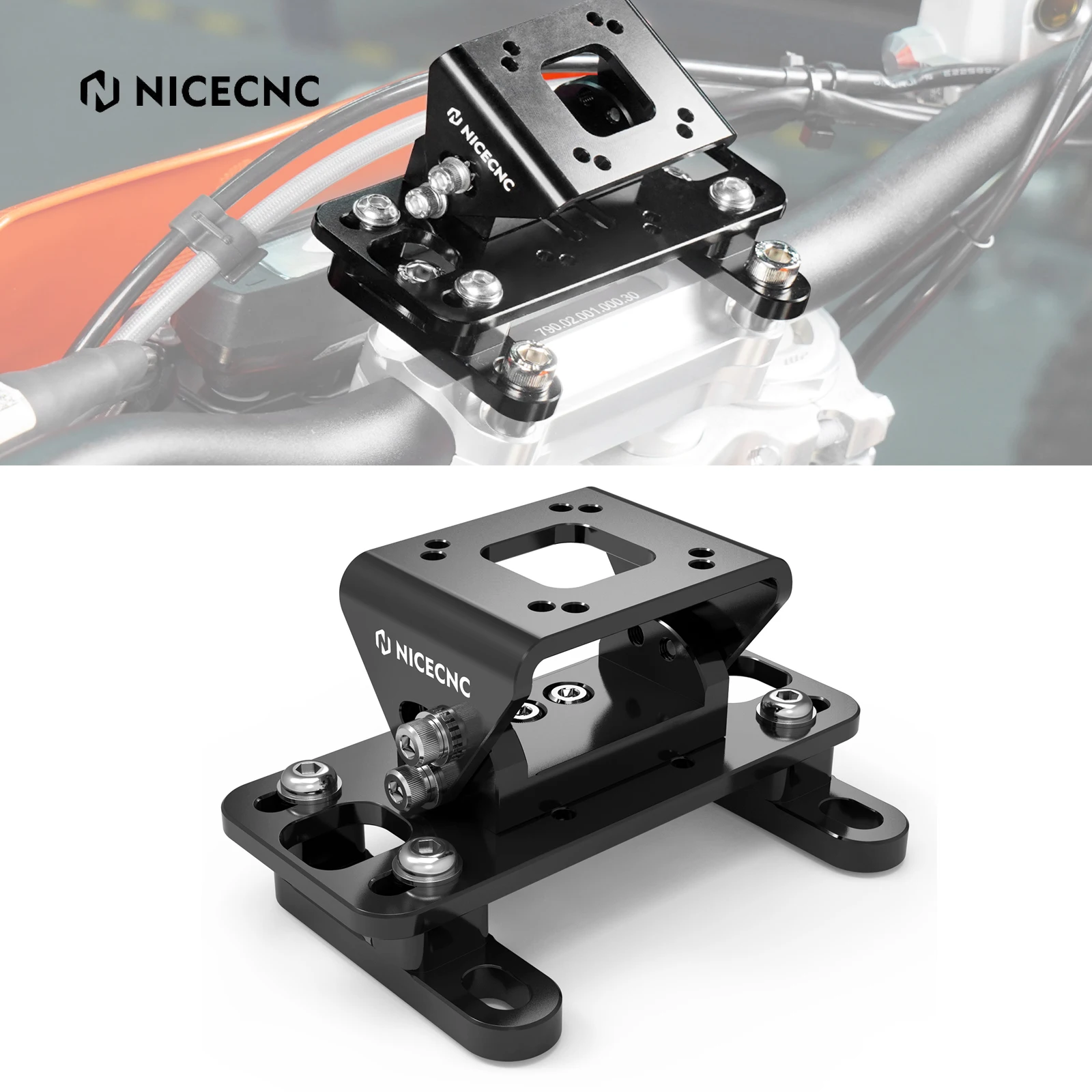 

NICECNC For Beta RR 300 2010-2023 Adjustable Navigation Bracket GPS Stout Mount RR RRS 125 200 250 350 390 400 430 450 498 500