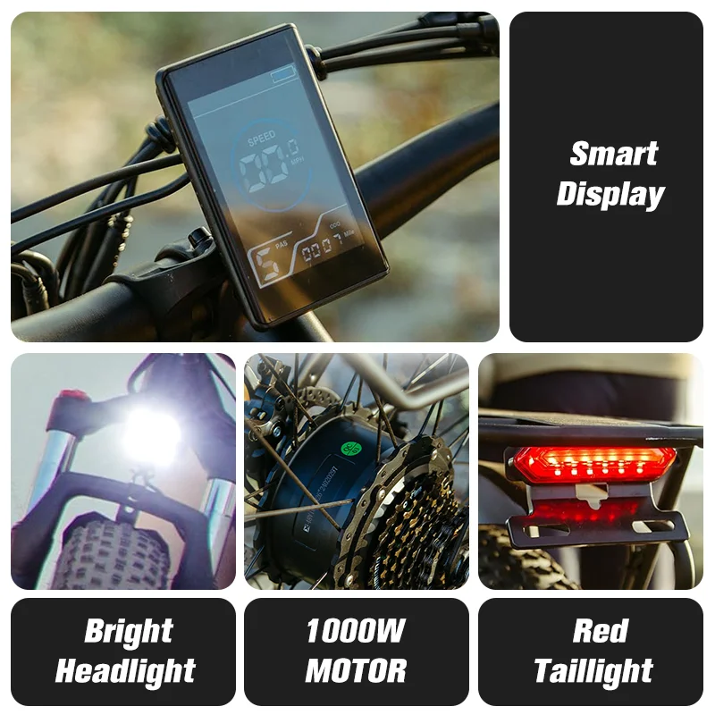 WWE EB26 factory low cost sales 26/27 5/29 inch lithium battery electric bicycle 1000w 48v electric bicycle electric