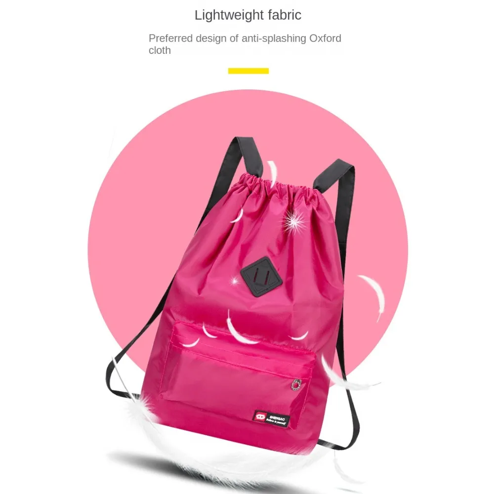 Student Backpack Women Bags Waterproof School Bag Large Capacity INS Fashion Drawstring Bag Backpack Travel Bag