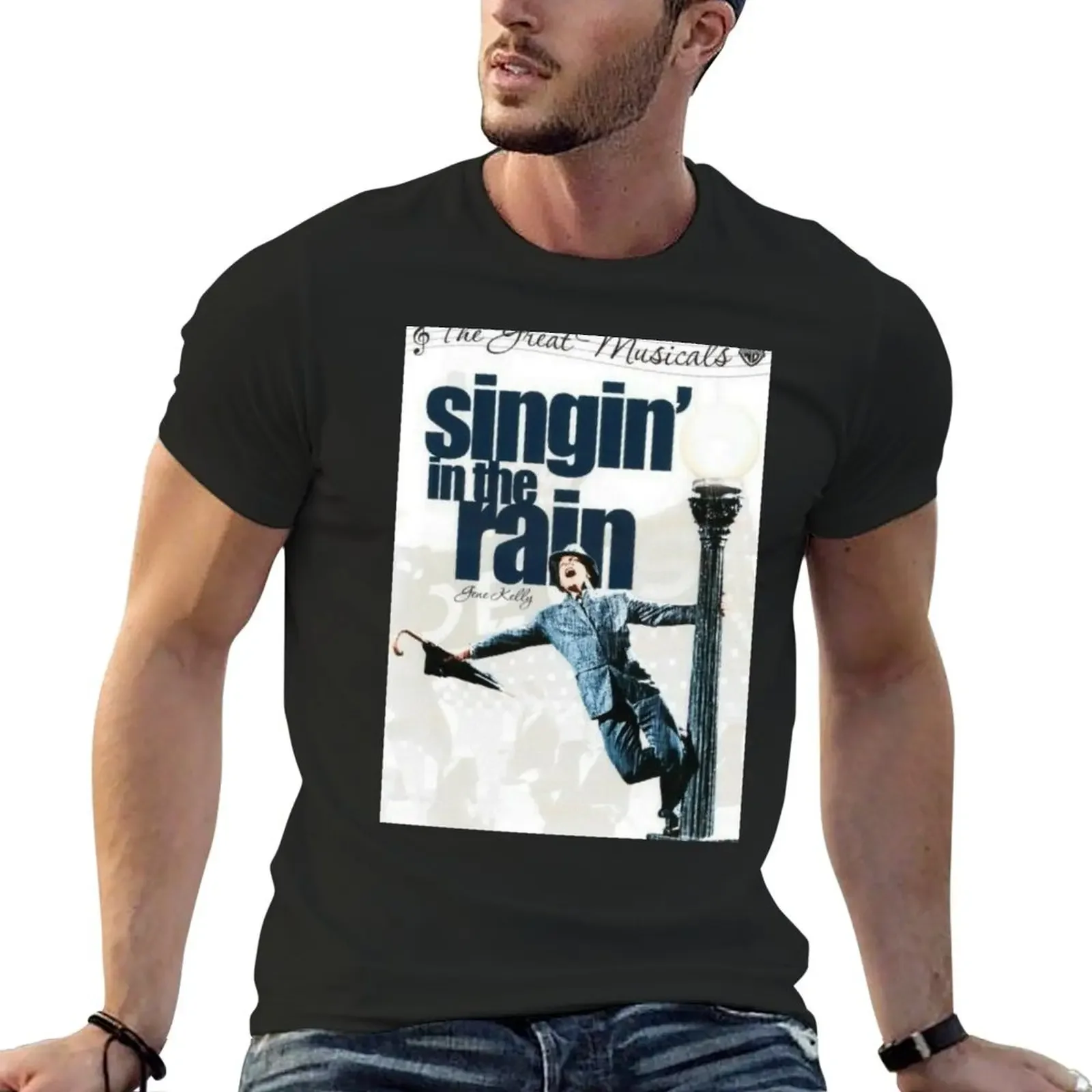 

Singin' In The Rain (1952) Movie T-Shirt summer clothes vintage t shirts oversized t shirt mens designer clothes