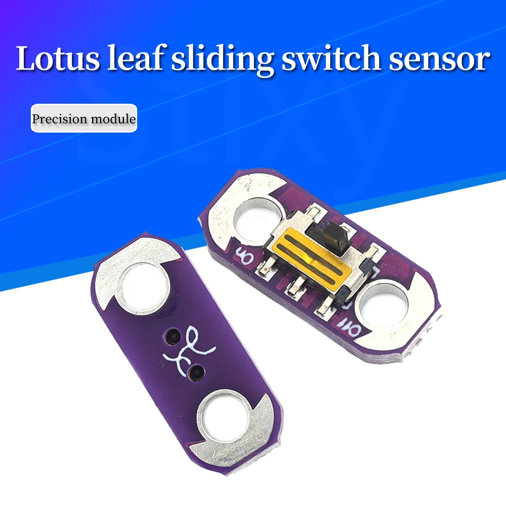 5-50Pcs LilyPad Slide Switch AYZ0202 Module Sewable Toggle Switch For Arduino Wearable Textile DIY Power Control