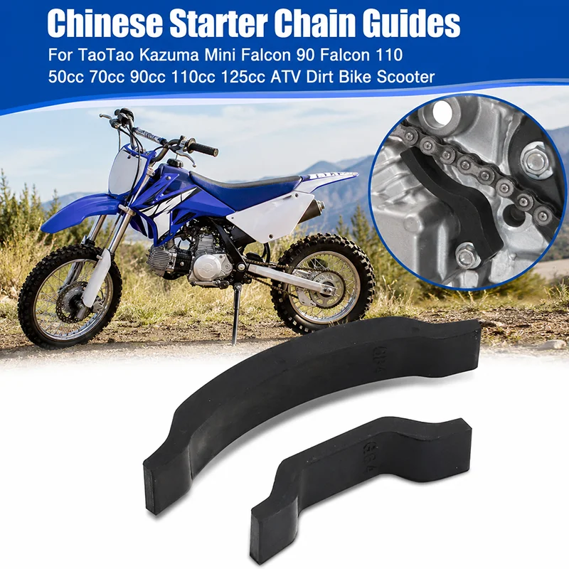 Chinese Starter Chain Guides For TaoTao Kazuma Mini Falcon 90 Falcon 110 50cc 70cc 90cc 110cc 125cc ATV Dirt Bike Scooter